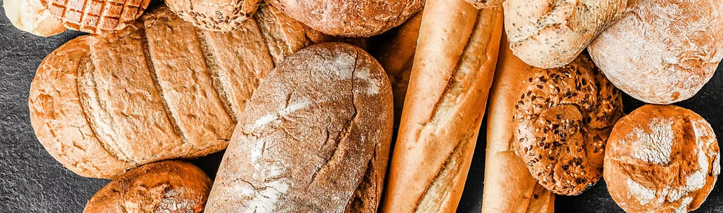 Fresh bakery breads and pastries